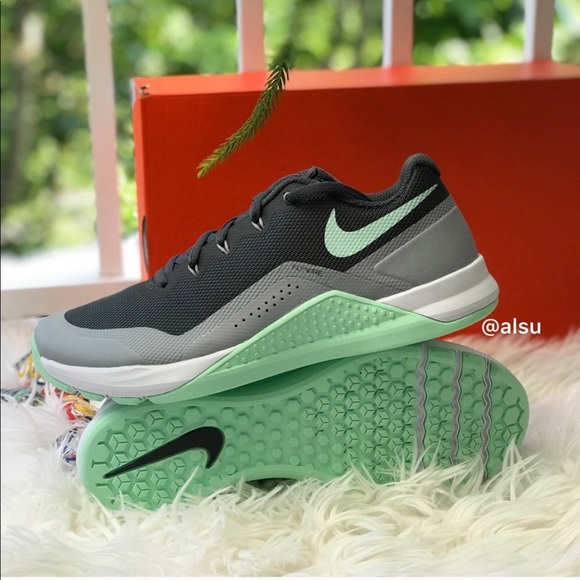 NWT Nike Metcon Repper DSX DarkGrey/Arctic Green W - Picture 3 of 6